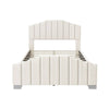 Lavish Velvet Bedroom Set with Tufted Bed & Chic Nightstands
