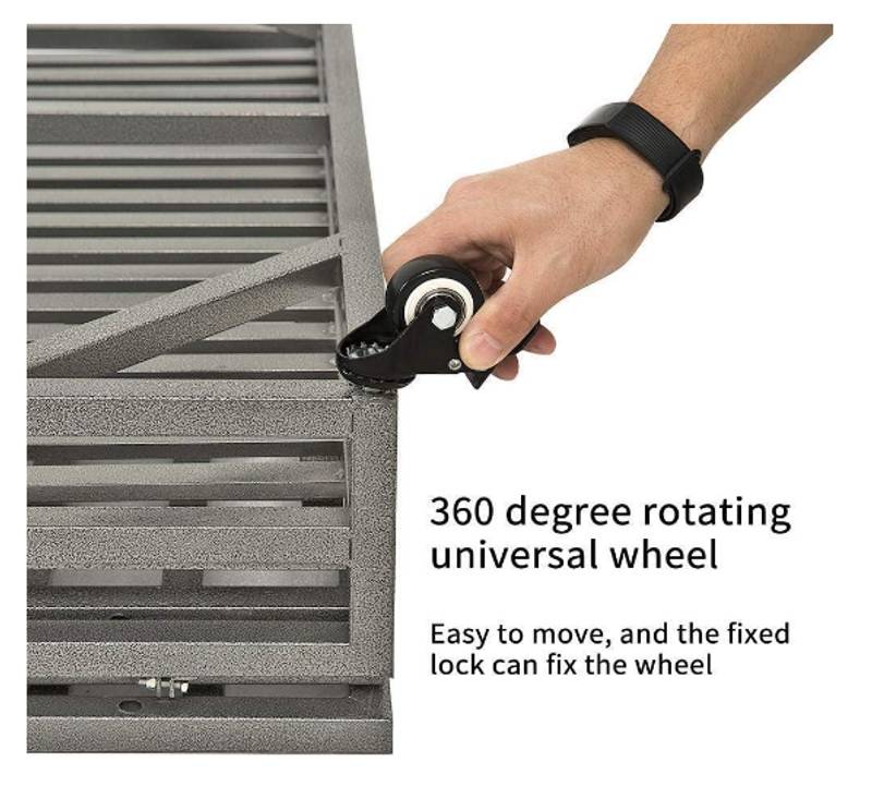 Ultimate Heavy Duty Dog Crate with Lockable Wheels