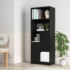 Sleek Storage Bookcase with Doors & Drawer