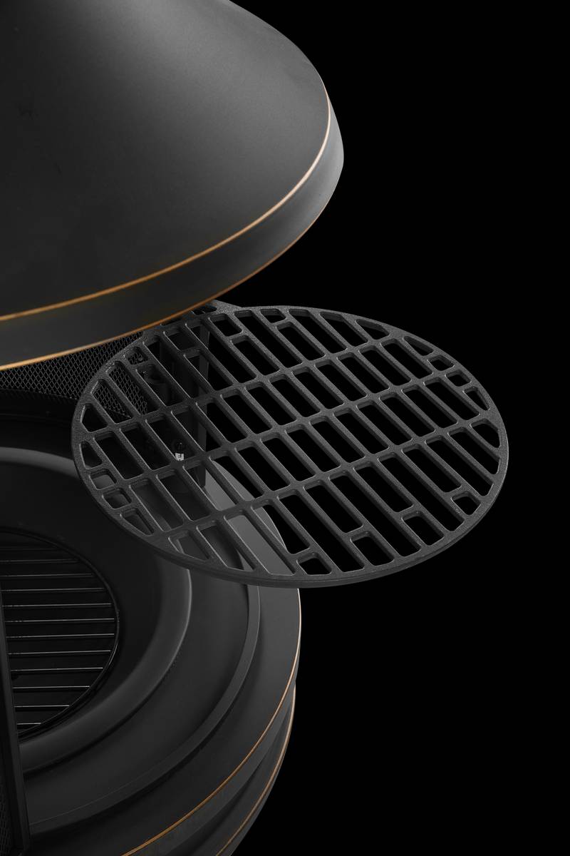 Cozy Two-in-One Outdoor Fire Pit & Heater