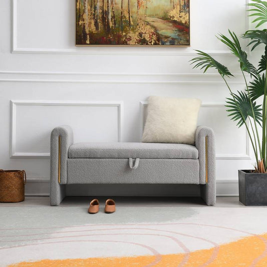 Cozy Teddy Storage Bench