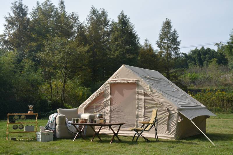 Cozy Air Tent - Effortless 4-Season Glamping for Families