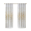 Metallic Animal Print Blackout Curtain