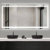 Sleek Touch-Sensor LED Vanity Mirror – Anti-Fog & Color-Changing Elegance