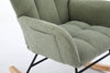 Cozy Green Rocking Glider - Perfect for Nurseries & Living Rooms