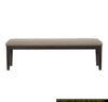 Rustic Charm Upholstered Dining Bench