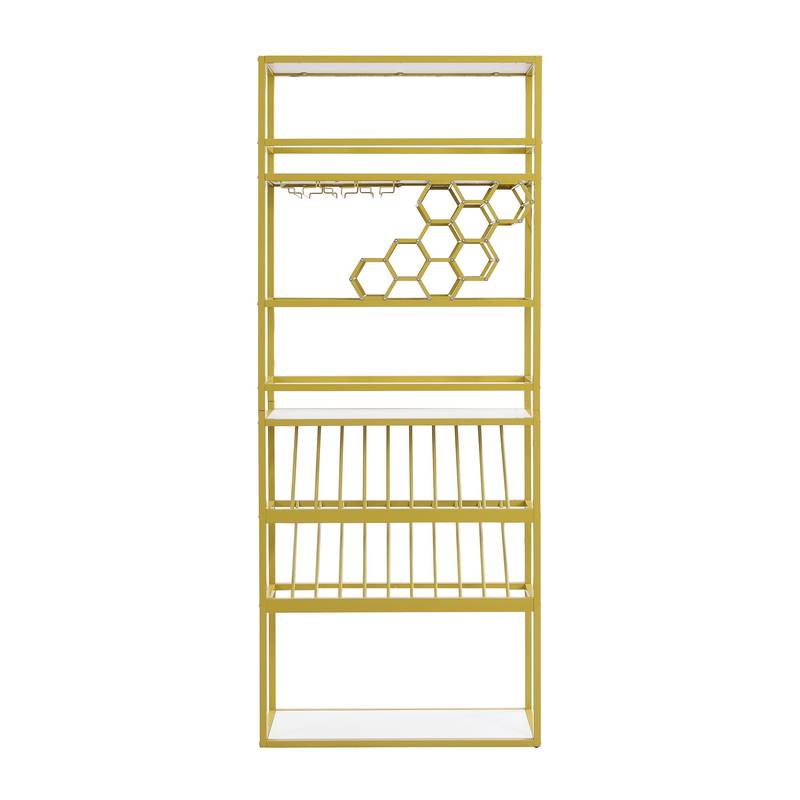 Chic LED Wine Tower Cabinet