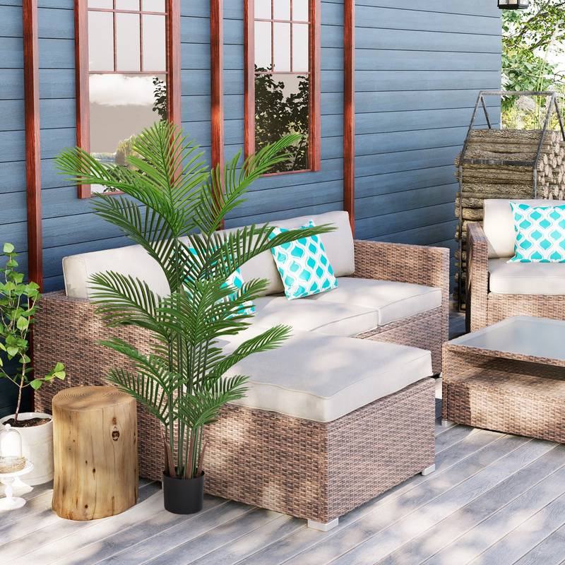 Charming Green Leaf Planter Set