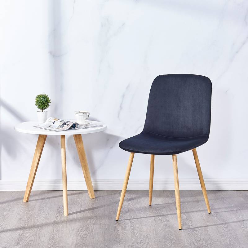 Sleek Black Dining Chair