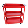 Red Rolling Tool Cart – Heavy Duty, Lockable Wheels, Perfect for Garage & Workshop