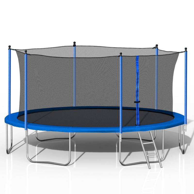 Ultimate Trampoline Fun with Safety Net & Ladder