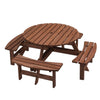 Spacious Wooden Picnic Table for Outdoor Fun