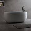 Chic Compact Resin Bathtub
