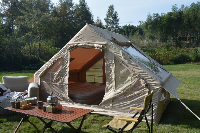 Cozy Air Tent - Effortless 4-Season Glamping for Families