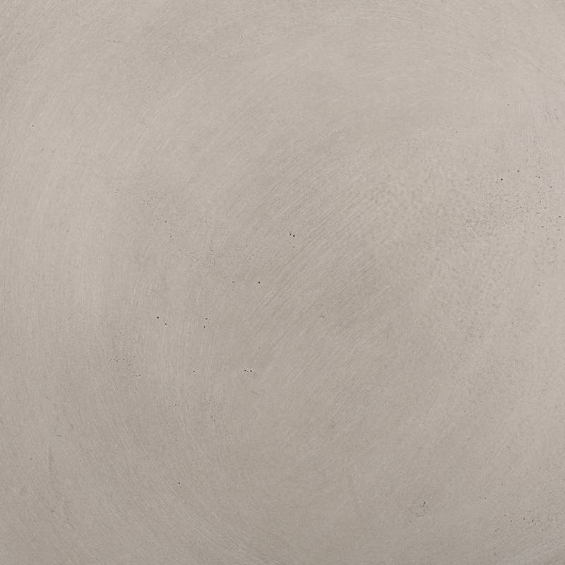 Light Gray Outdoor Concrete Side Table