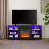 CozyGlow Electric Fireplace TV Stand
