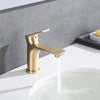 Sleek Single-Handle Sink Faucet
