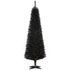 Slim Black Pencil Christmas Tree
