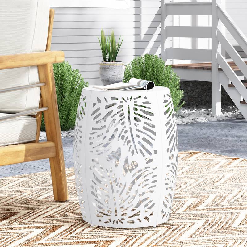 Bold Metal End Table