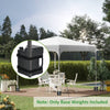 Outsunny Heavy-Duty Canopy Weights with Easy Grip Handles