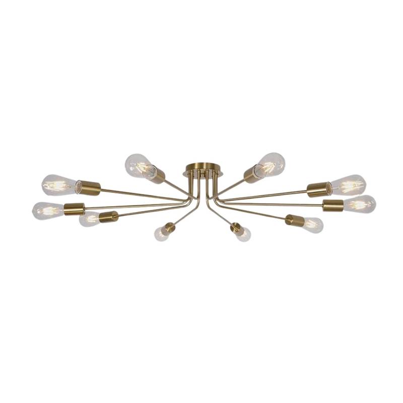 Radiant Gold Sputnik Chandelier