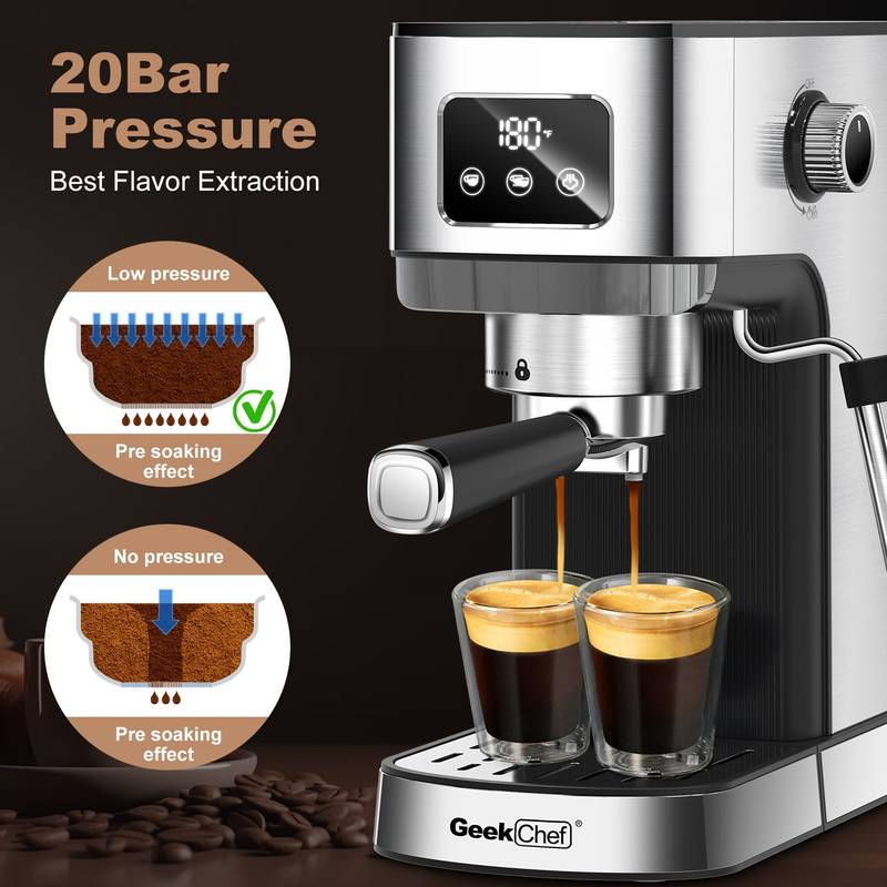 Brew Master Espresso and Cappuccino Maker