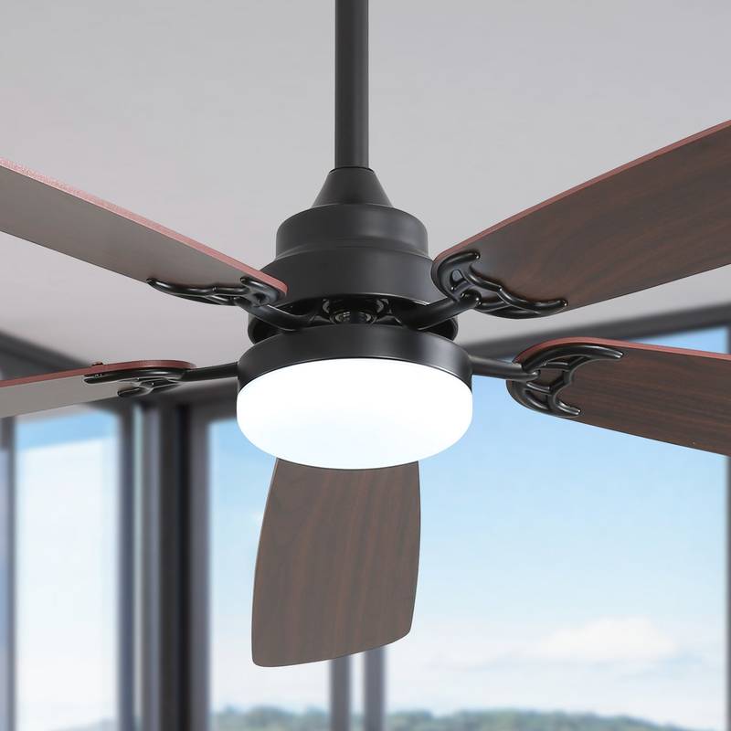 Chic Breeze Ceiling Fan with Dimmable Light & Remote Control