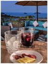 Chic Swirl Acrylic Drinkware Set
