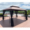 Cozy Patio Oasis Canopy Tent with Mosquito Netting