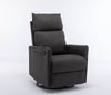 Cozy Glider Rocker Chair - Dark Gray