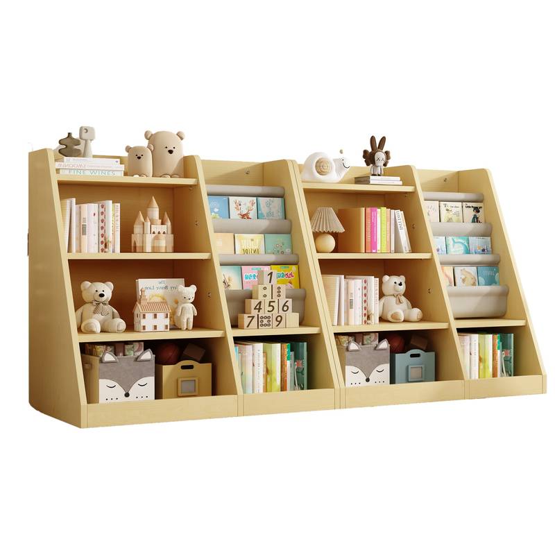 Cozy Wooden Book Nook for Kids