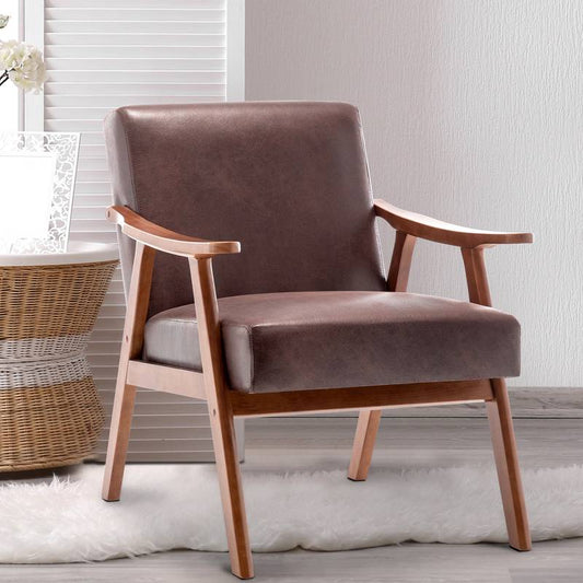 Chic Wingback Lounge Chair