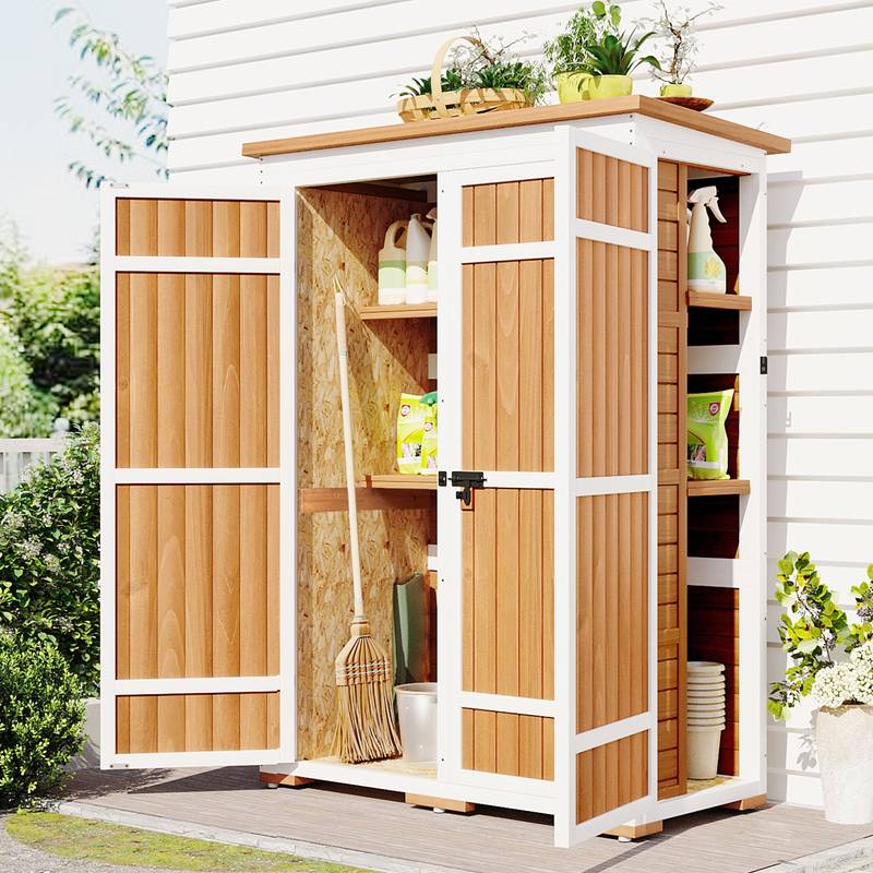 TOPMAX Garden Shed: Your Ultimate Outdoor Tool Haven