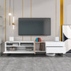 Stylish TV Stand with Ample Storage & Drop-Down Door