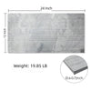 Elegant Gray Carrara Marble Wall Panels