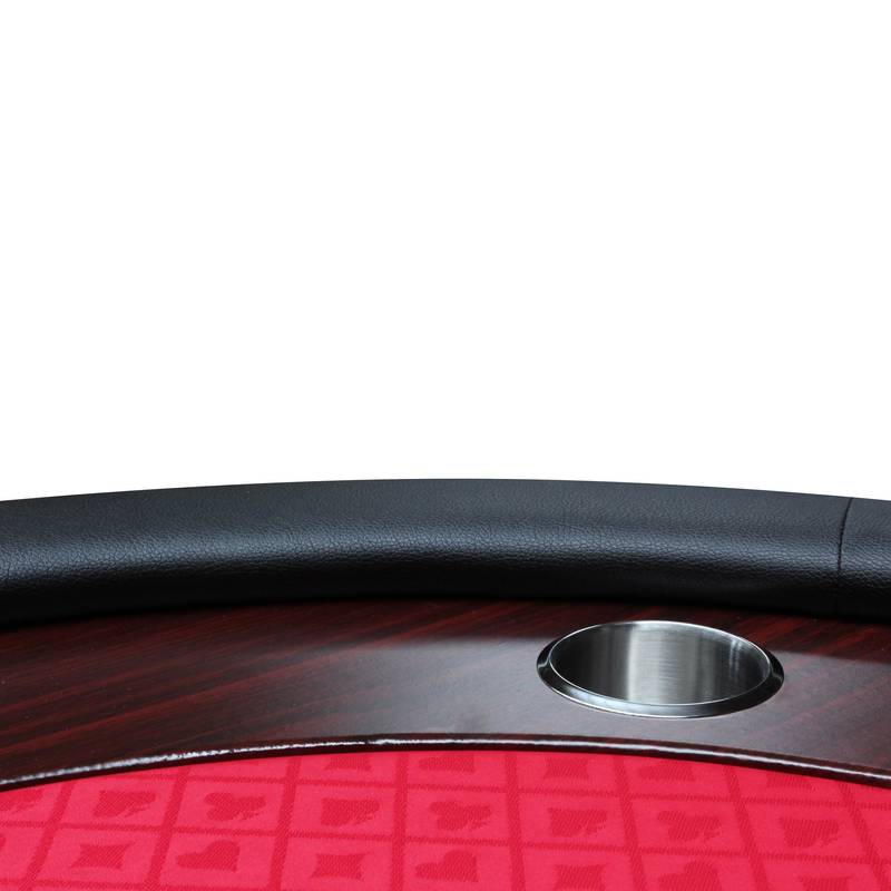 Ultimate Foldable Poker Table with Racetrack Design