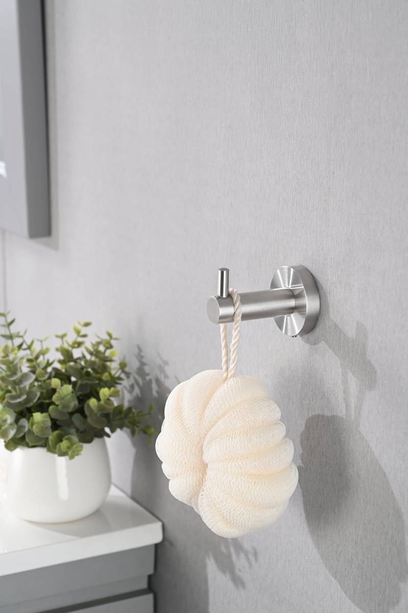 Brushed Nickel Bathroom Essentials Set