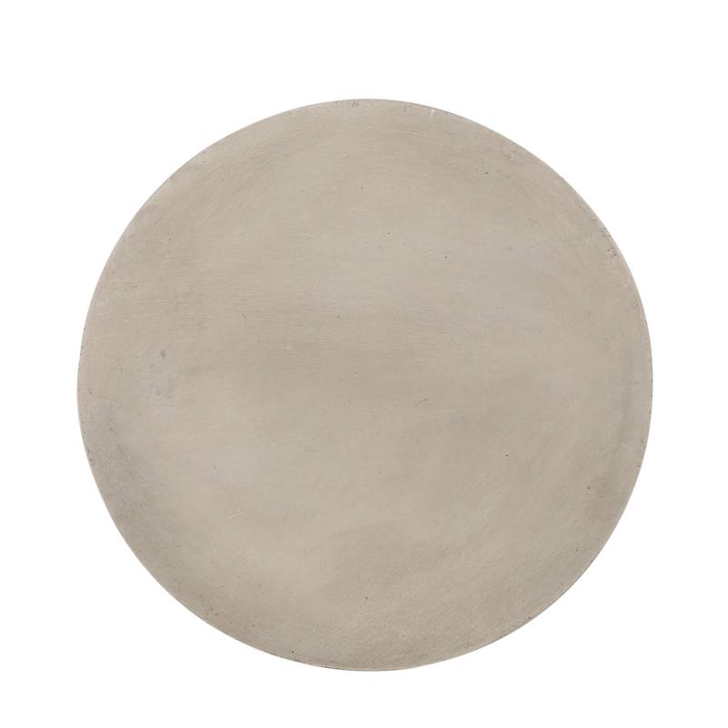 Chic Grey Outdoor Side Table