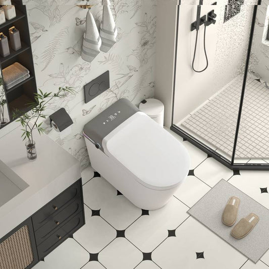 Luxury Smart Bidet Toilet with Remote & Aromatherapy