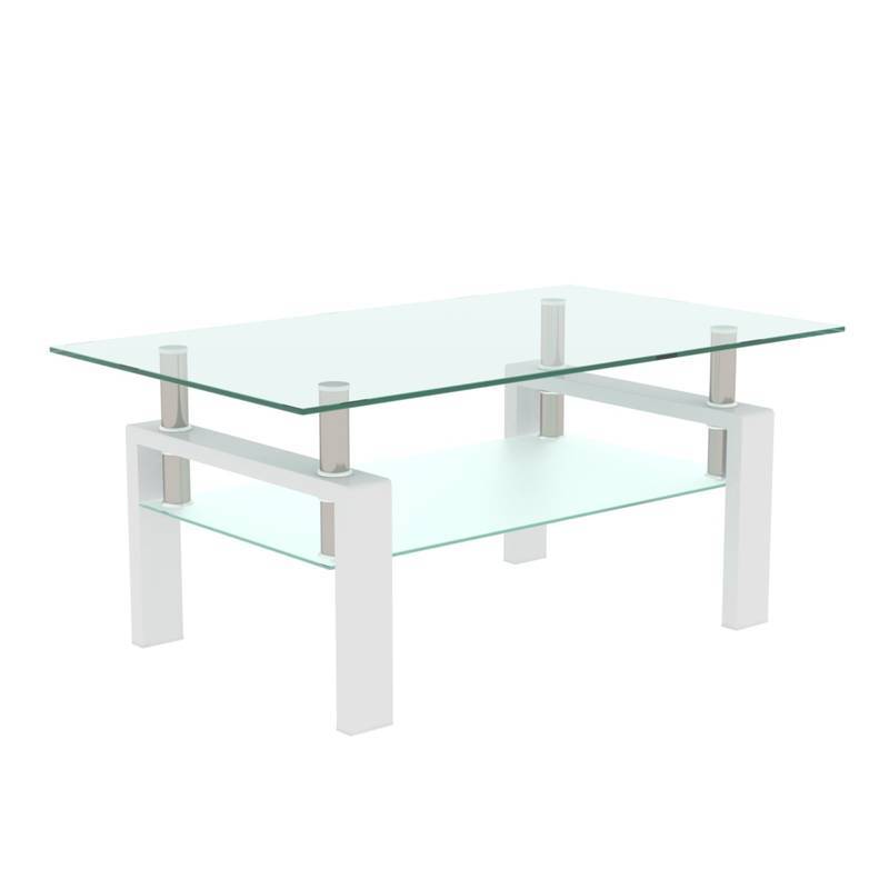Chic White Coffee Table for Modern Living Rooms