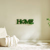 Mossy HOME Letter Wall Art