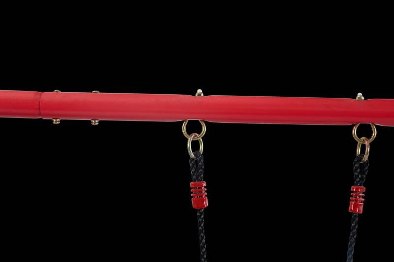 Rainbow Fun Swing Set: Safe Outdoor Adventures for Kids!