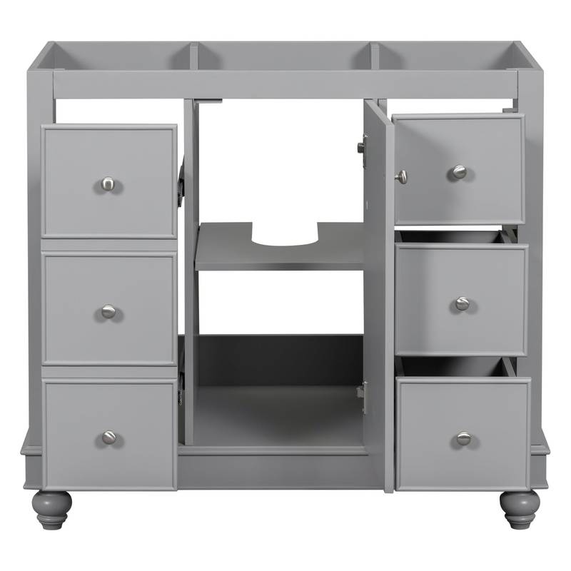 Gray Oasis Bathroom Vanity