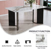 Chic Marble-Look Dining Table