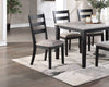 Charming Rustic Dining Set with Cushioned Chairs