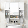 Sleek Wall-Mounted Bathroom Storage & Mirror Cabinet