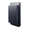 Sleek Black Wall Mirror Cabinet with Adjustable Shelves