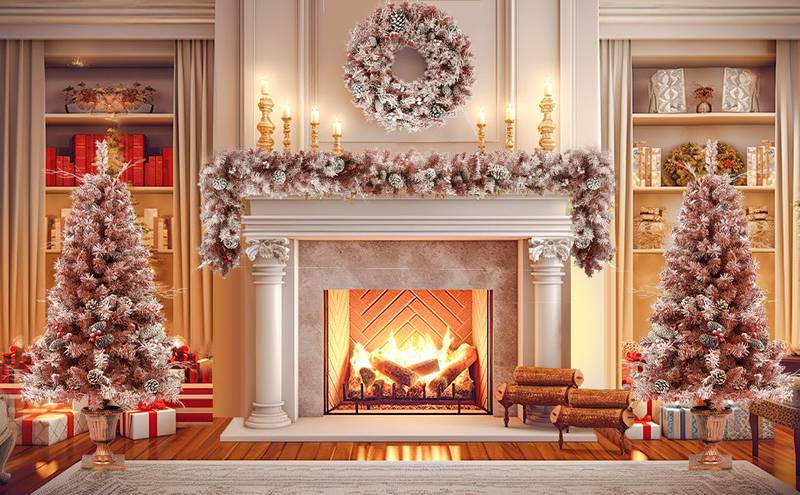 Warm Glow Christmas Tree Set