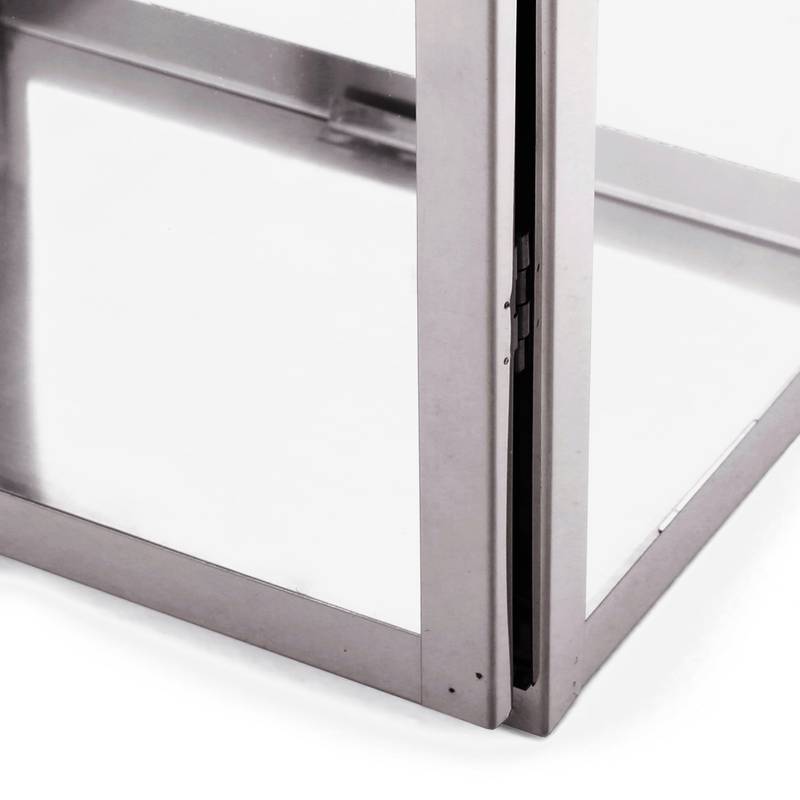 Shimmering Steel Lantern