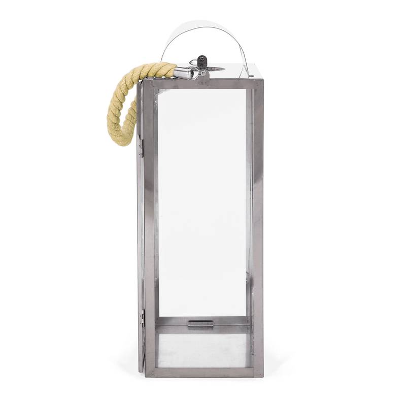 Shimmering Steel Lantern
